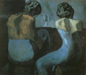 picasso-due-donne-sedute-in-un-bar-1902
